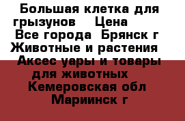 Большая клетка для грызунов  › Цена ­ 500 - Все города, Брянск г. Животные и растения » Аксесcуары и товары для животных   . Кемеровская обл.,Мариинск г.